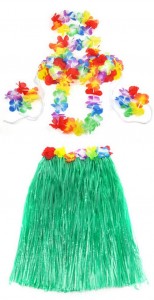 NEW-Halloween-wedding-Party-Costumes-60cm-font-b-Hawaiian-b-font-Hula-Grass-Skirt-Flower-Dress